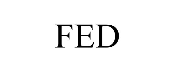 Trademark Logo FED