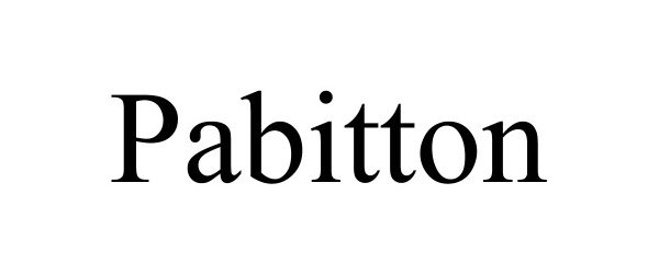  PABITTON