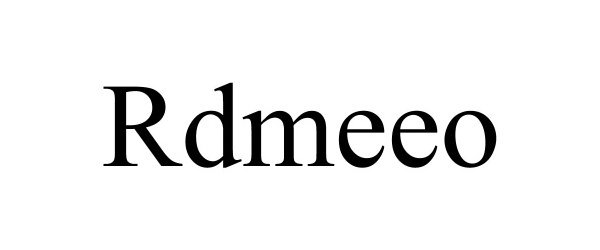 Trademark Logo RDMEEO