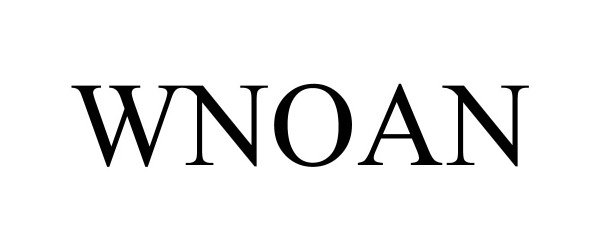 Trademark Logo WNOAN