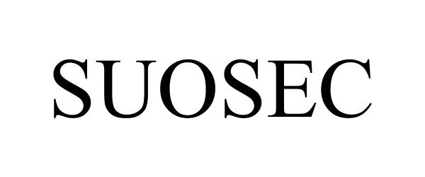 Trademark Logo SUOSEC
