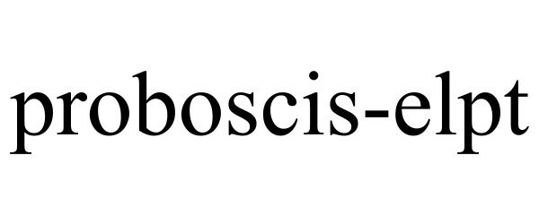  PROBOSCIS-ELPT