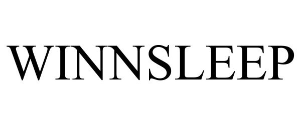 Trademark Logo WINNSLEEP