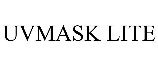 Trademark Logo UVMASK LITE