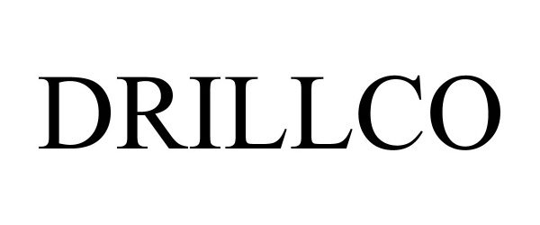 Trademark Logo DRILLCO
