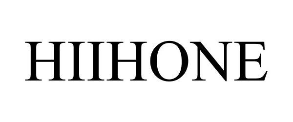 Trademark Logo HIIHONE