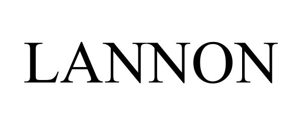 Trademark Logo LANNON