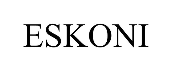 Trademark Logo ESKONI