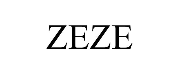 Trademark Logo ZEZE