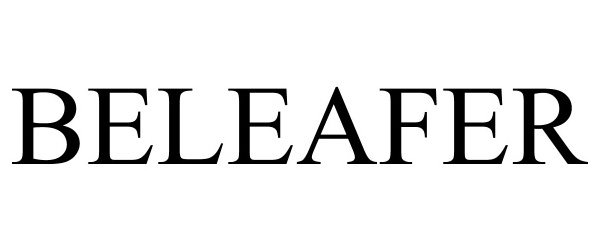 Trademark Logo BELEAFER