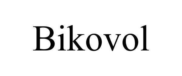 Trademark Logo BIKOVOL