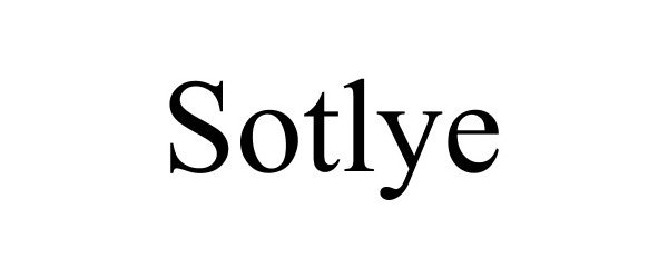 Trademark Logo SOTLYE