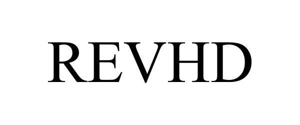 Trademark Logo REVHD