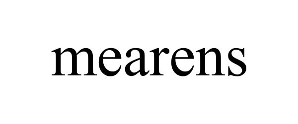 Trademark Logo MEARENS