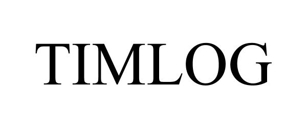 Trademark Logo TIMLOG