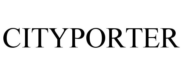 Trademark Logo CITYPORTER