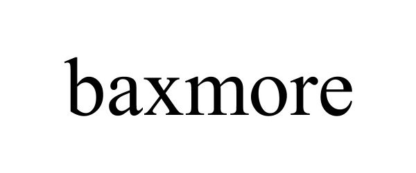 Trademark Logo BAXMORE