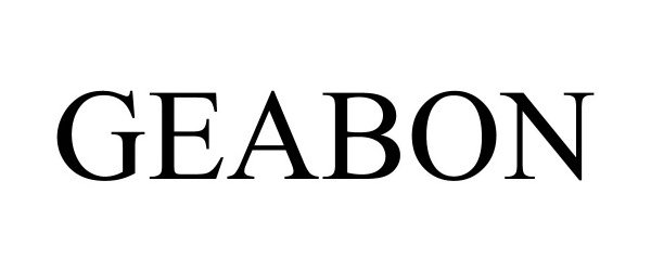 Trademark Logo GEABON