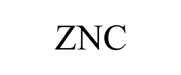 Trademark Logo ZNC