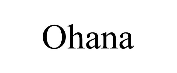 Trademark Logo OHANA