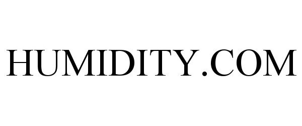  HUMIDITY.COM