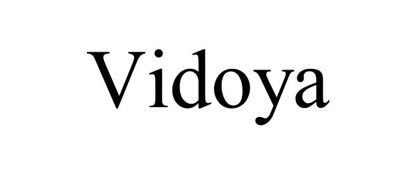 Trademark Logo VIDOYA