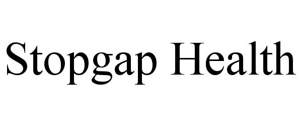  STOPGAP HEALTH