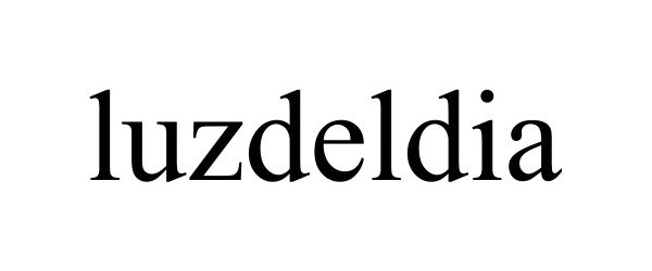 Trademark Logo LUZDELDIA