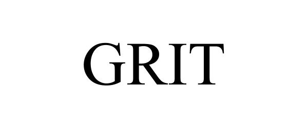 Trademark Logo GRIT