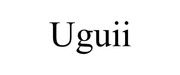 Trademark Logo UGUII