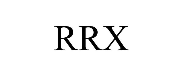 Trademark Logo RRX