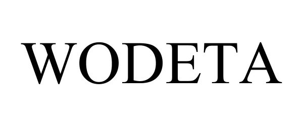 Trademark Logo WODETA