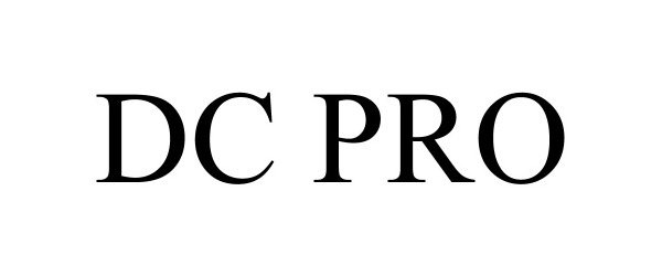 Trademark Logo DC PRO