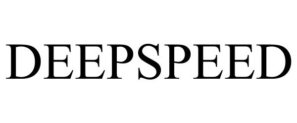 Trademark Logo DEEPSPEED