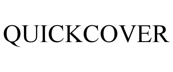 Trademark Logo QUICKCOVER
