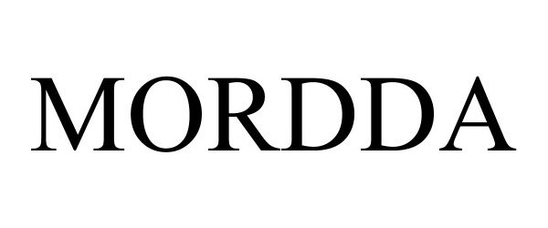 Trademark Logo MORDDA