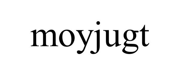 Trademark Logo MOYJUGT