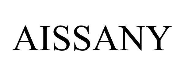 Trademark Logo AISSANY