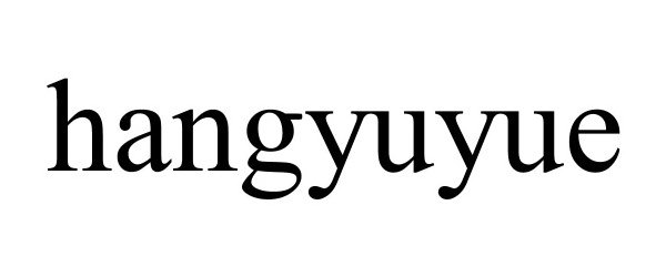 Trademark Logo HANGYUYUE