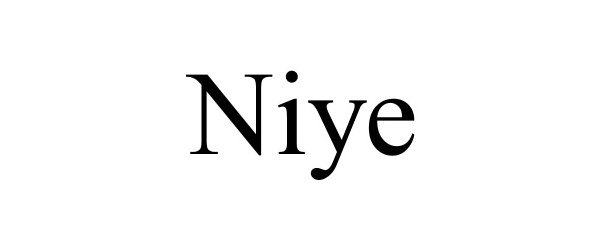 Trademark Logo NIYE
