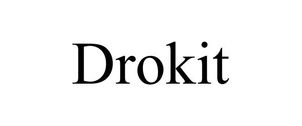 Trademark Logo DROKIT
