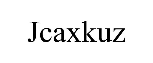 Trademark Logo JCAXKUZ
