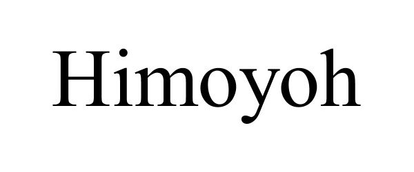 Trademark Logo HIMOYOH
