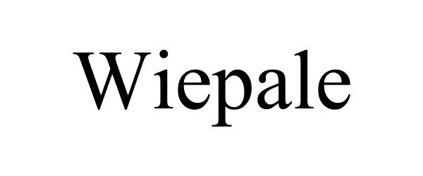 Trademark Logo WIEPALE