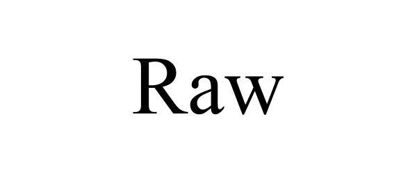 Trademark Logo RAW