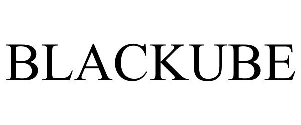 Trademark Logo BLACKUBE