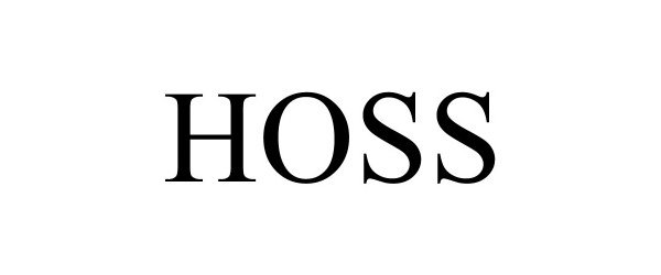 Trademark Logo HOSS