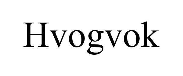  HVOGVOK