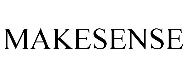Trademark Logo MAKESENSE