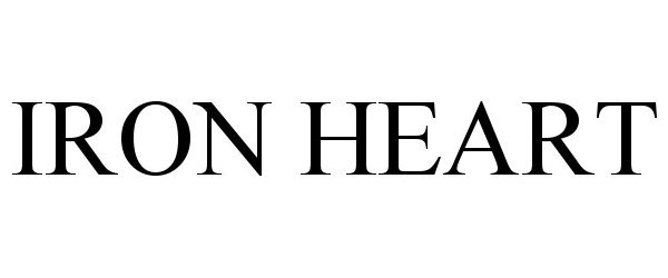 Trademark Logo IRON HEART